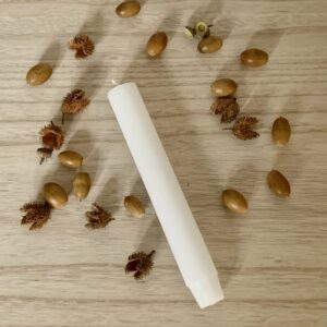 "Stabkerzen / Kerzen" - "weiß"