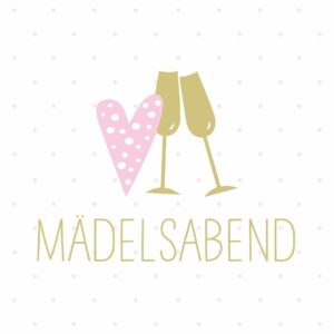 Papierservietten " Mädelsabend"