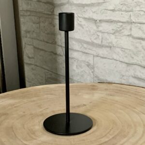Kerzenständer schwarz, 23cm