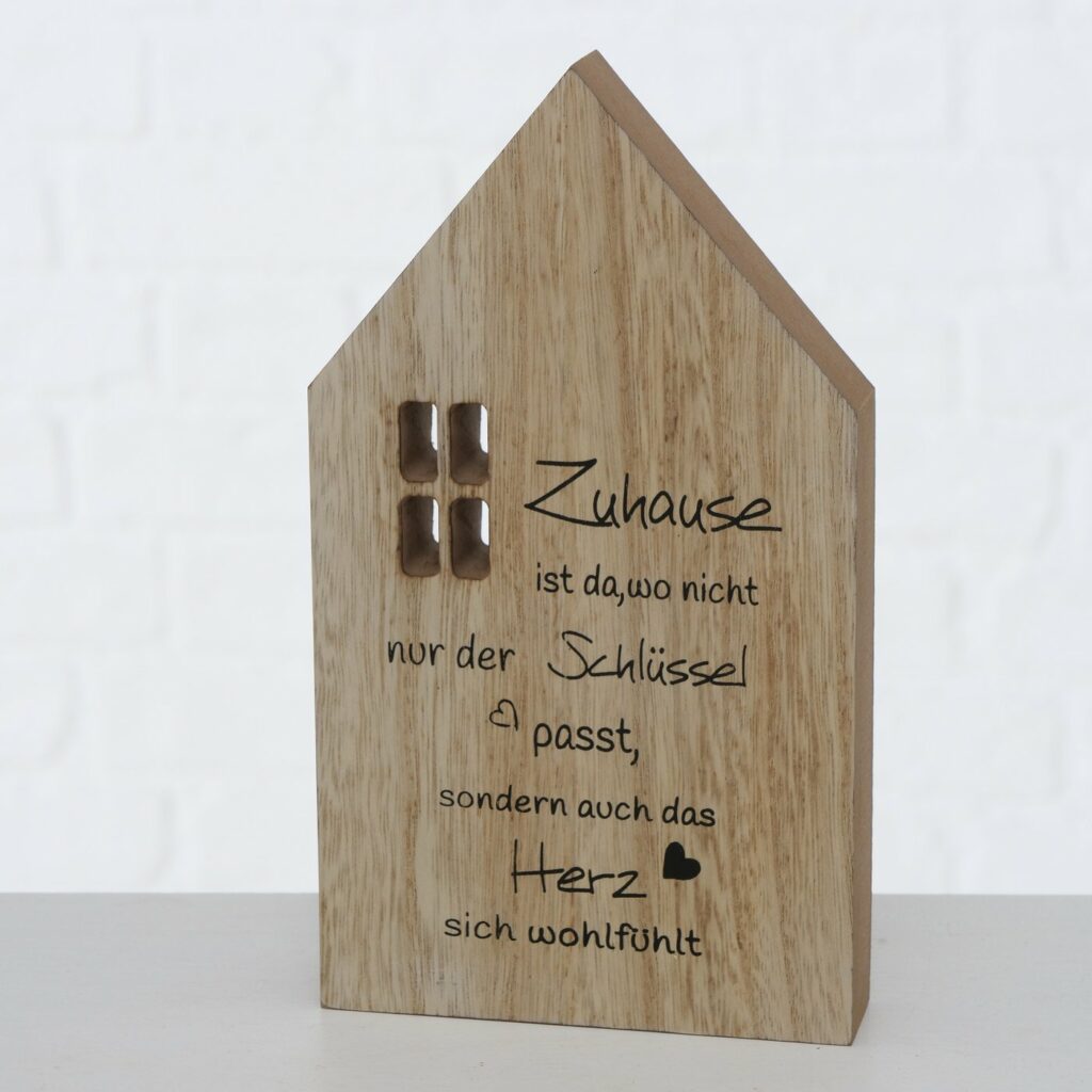 Holzhaus, Dekohaus, Haus, Holz, Zuhause, Boltze | DEKOKASTEN