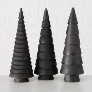 Holz Tannenbaum, Deko Baum, DIY, Abiola, Boltze, schwarz-dunkelbraun